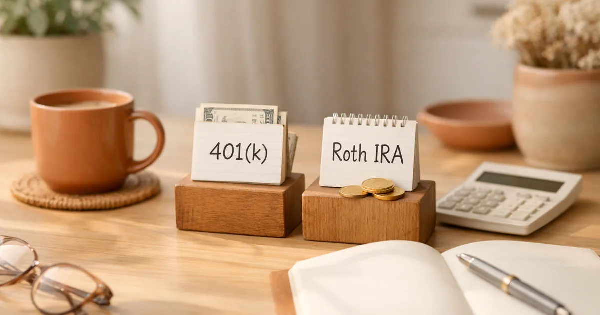 401(k) vs Roth IRA, 뭐부터 넣어야 할까 (2026)