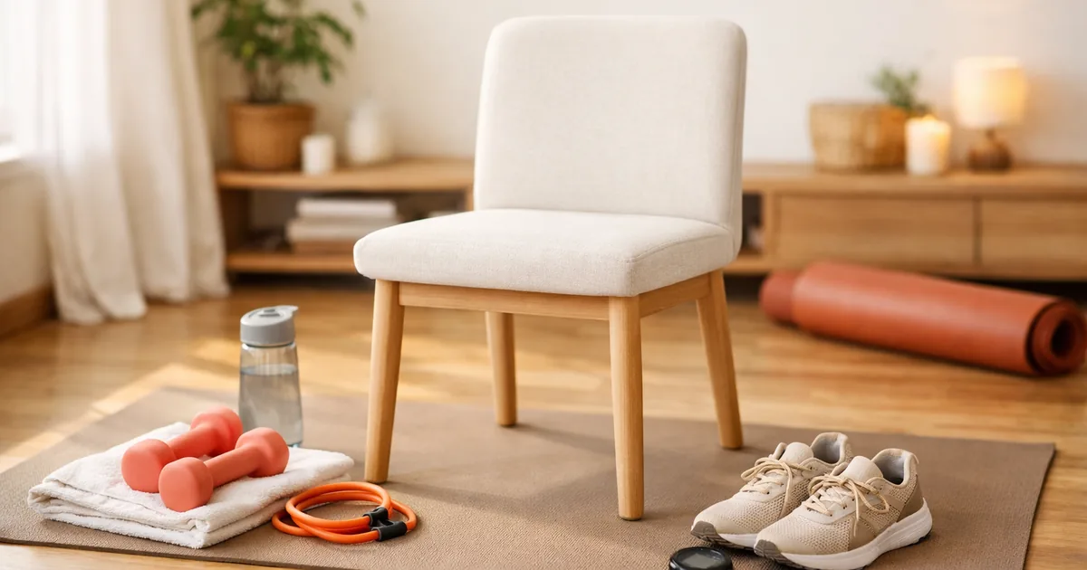 A 15-Minute Full-Body Workout With Just a Chair