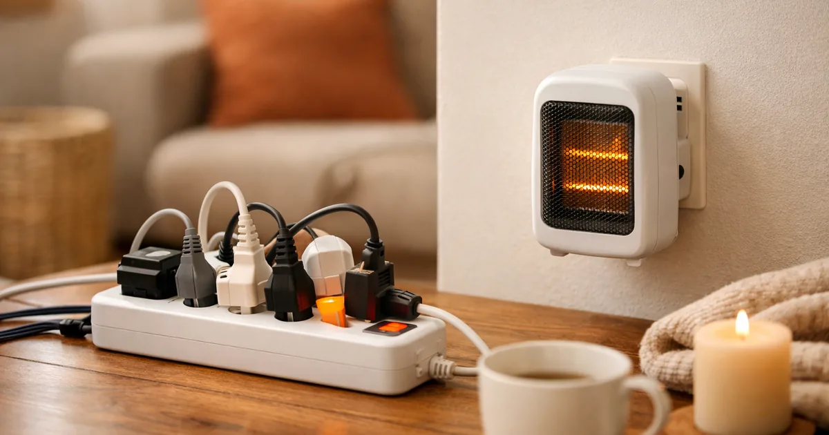 Electrical Fire Safety — USFA: Outlets, Extension Cords and Power Strips; 1 Heat-Producing Appliance per Wall Outlet, Deaths Peak in December and January