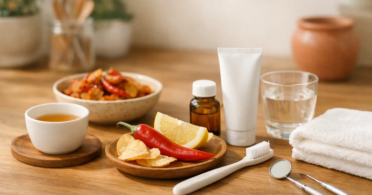 Mouth Ulcers — NHS: Usually 1 to 2 Weeks; Skip Spicy, Acidic and Crunchy Food; See a Dentist After 3 Weeks