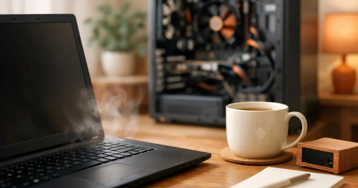 When Your PC Just Shuts Off — If It's Heat, It Slowed Down First