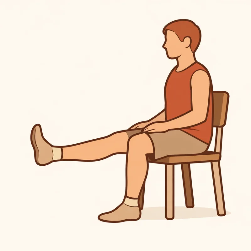 앉아서 발끝을 당겼다 펴는 발목 펌프