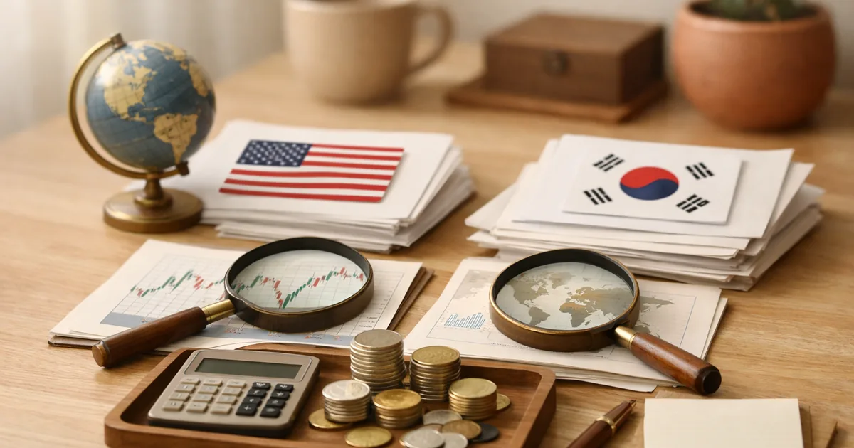 US-Listed ETFs vs. Korea-Listed Foreign ETFs — Tax Decides