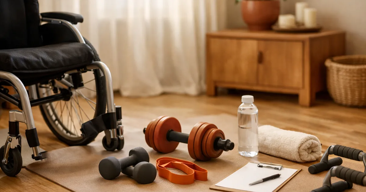 Exercise for Wheelchair Users — NHS: the Same 150 Minutes and 2 Days of Strength Work, Starting at 10 Minutes and Building to 20